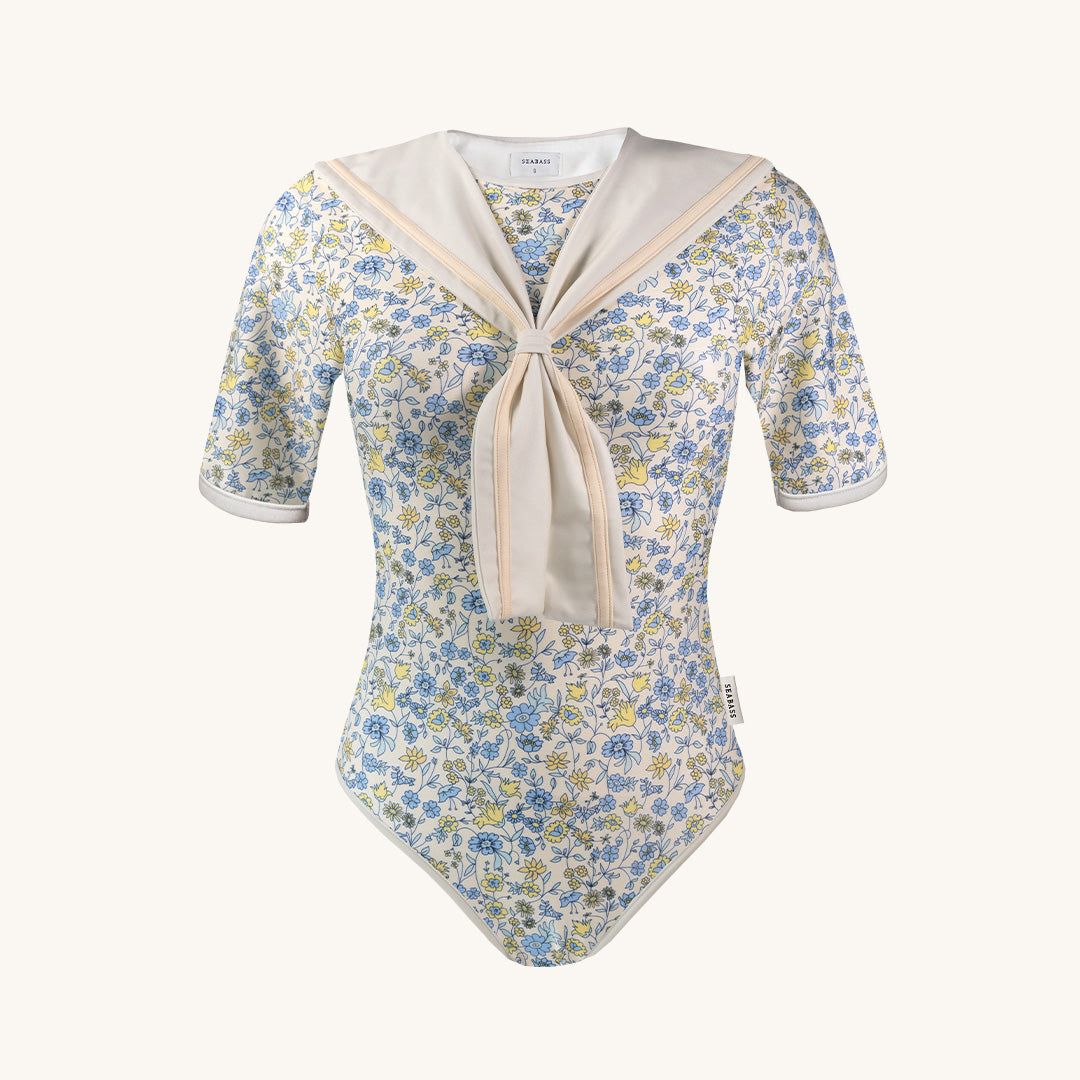 Women UV Swimsuit Sailor Marbella - floral