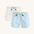 2 Pack UV Swim Shorts - Forte White