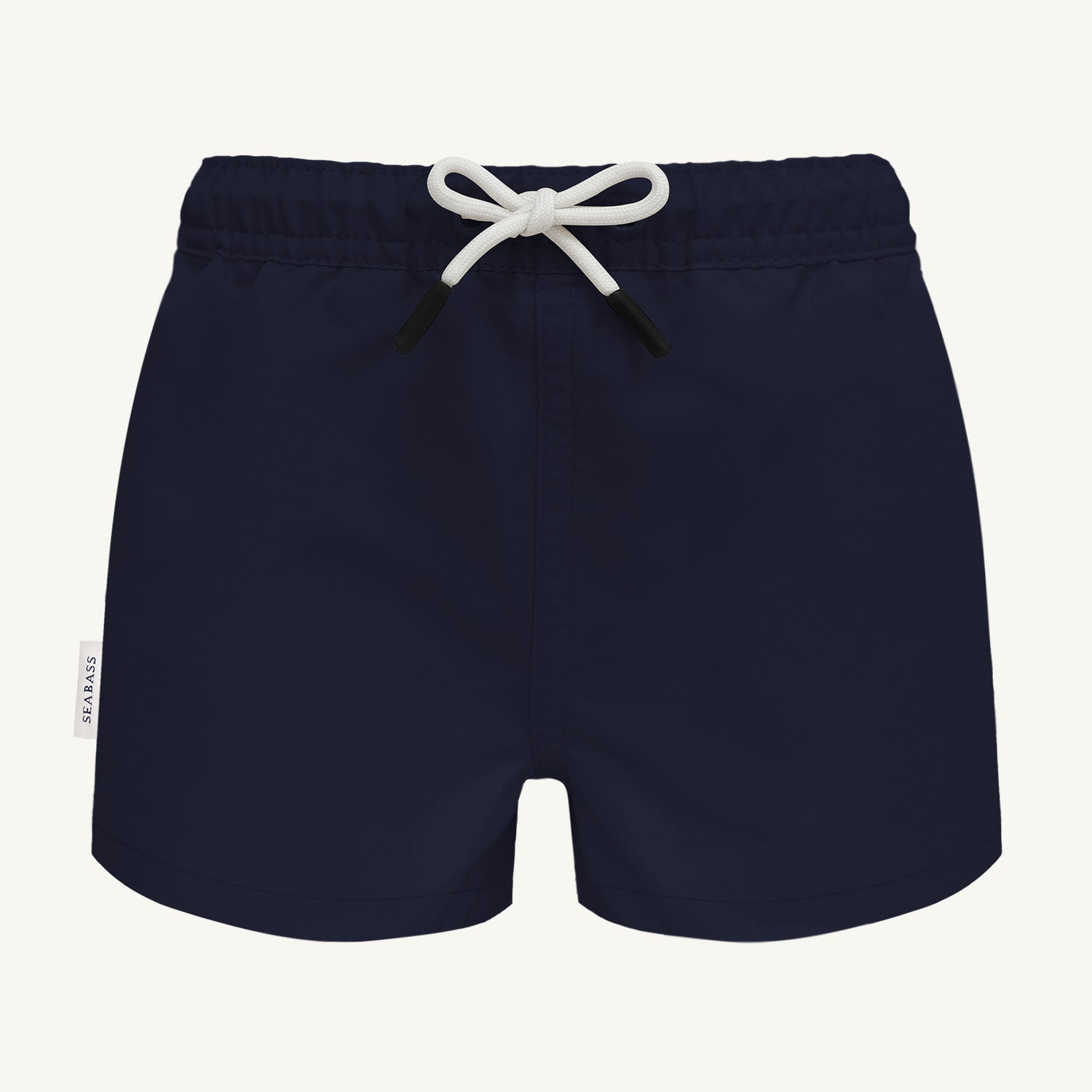 Men UV Swim Short Navy Blue - solid