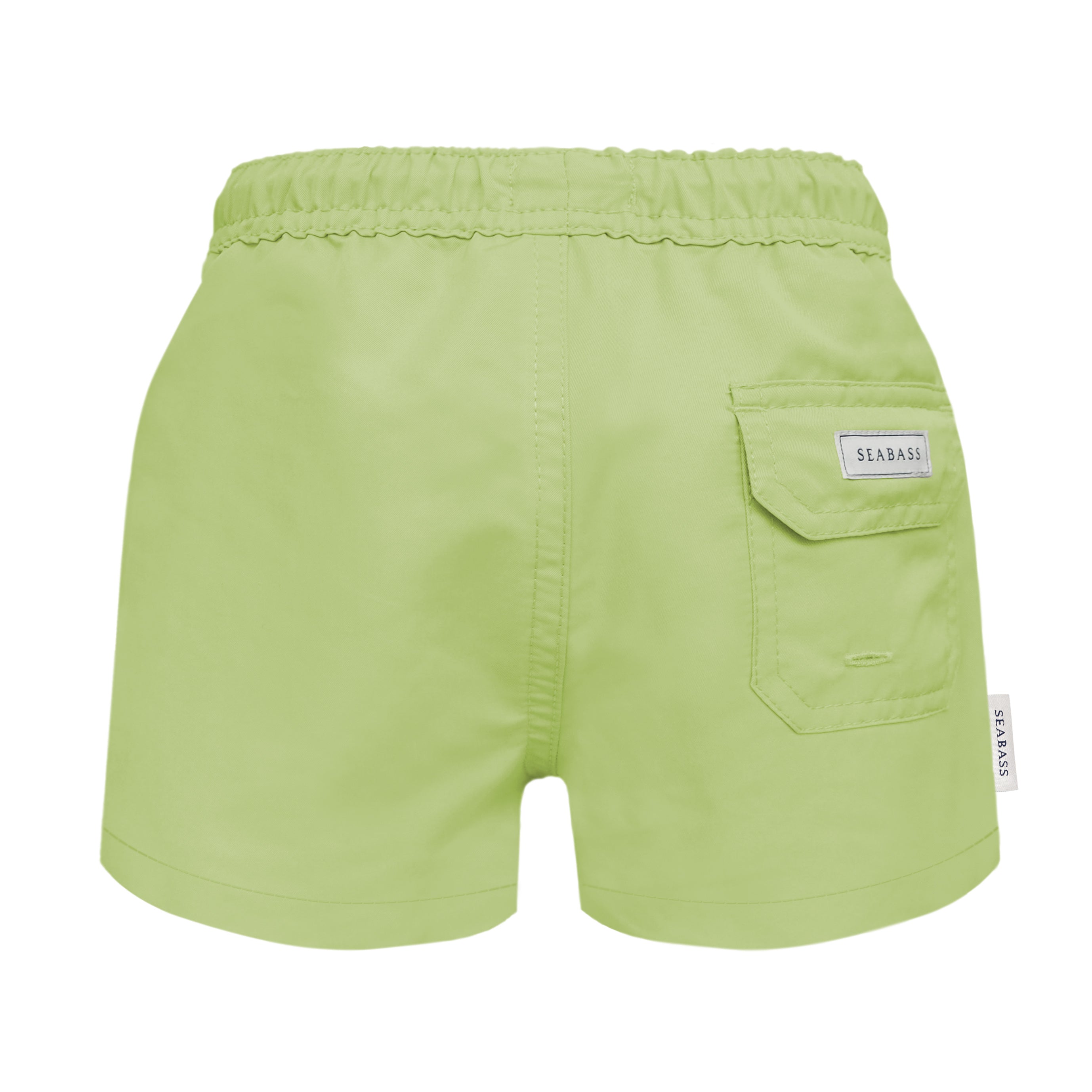 Men UV Swim Short Pistachio Green - solid