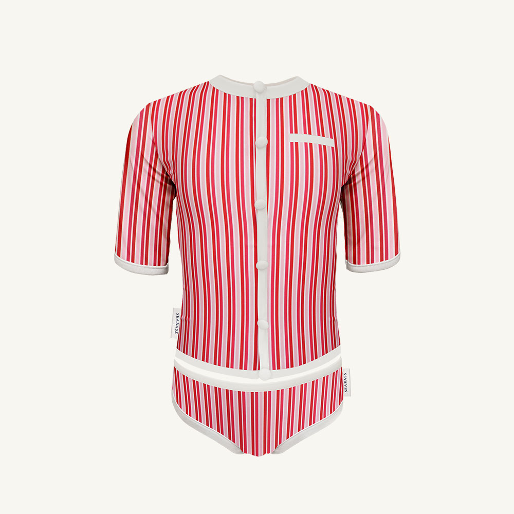 Girl UV Two-piece Swimsuit Coco St. Tropez - pink stripes