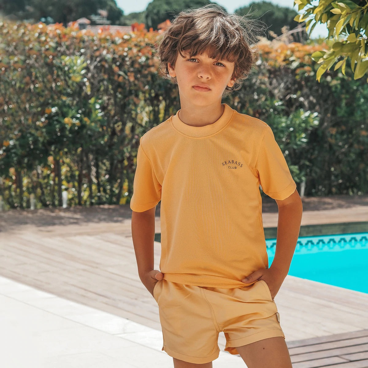 Swim Short Fresh Cantaloupe