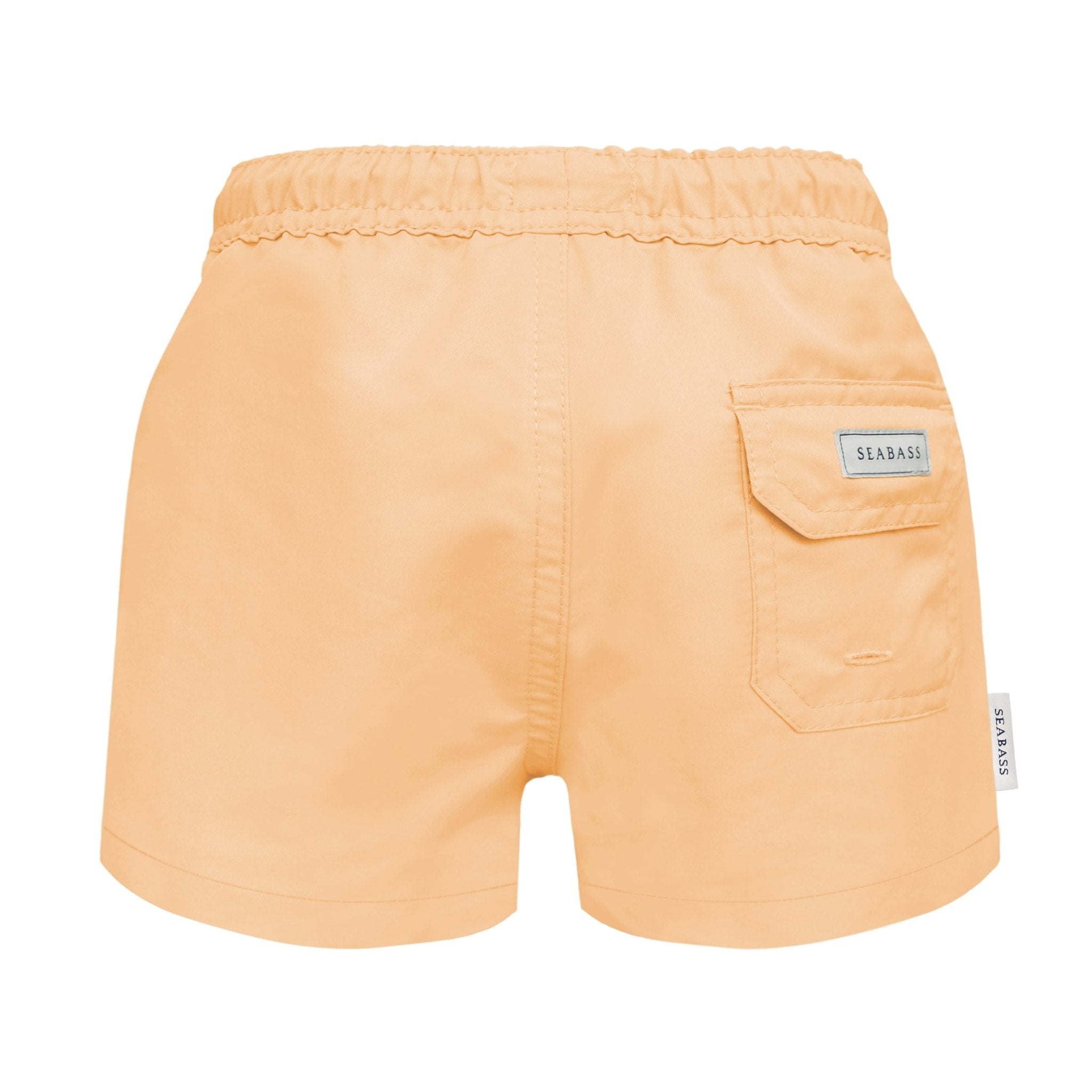 UV Swim Set - Short Cantaloupe and Polo White (UPF 50+) - SEABASS official