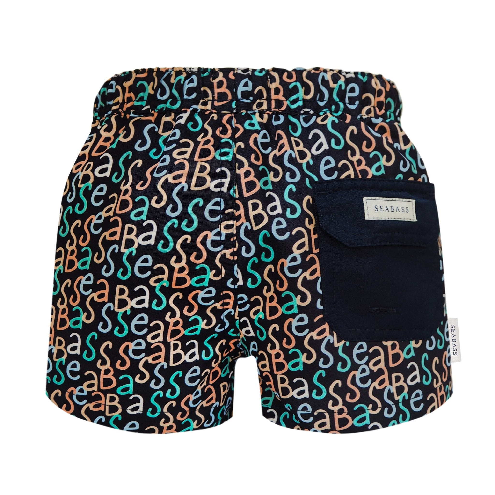 UV Swim Set - Short Hollywood and T-Shirt Clearwater Blue (UPF 50+) - SEABASS official